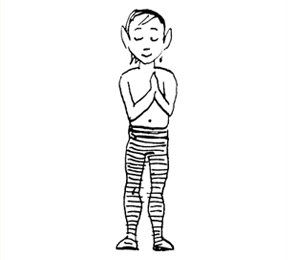 Sun Salutation Step 1